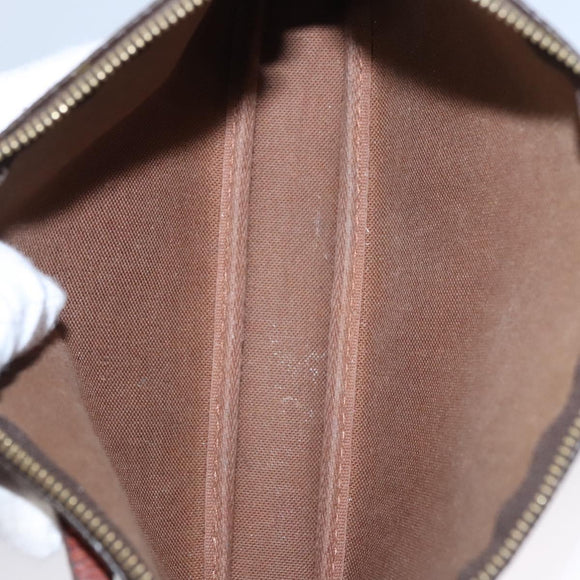 LOUIS VUITTON Monogram Graffiti Pochette Accessoires Orange M92193 Auth 115496