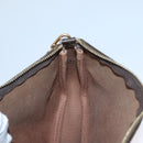 LOUIS VUITTON Monogram Graffiti Pochette Accessoires Orange M92193 Auth 115496-19