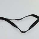 BALLY Hand Bag Leather Black Gold Auth 115539-9