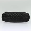 BALLY Hand Bag Leather Black Gold Auth 115539-5