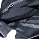 BALLY Hand Bag Leather Black Gold Auth 115539-22