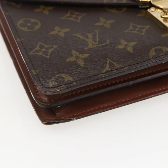LOUIS VUITTON Monogram Concorde Hand Bag M51190 LV Auth 115550