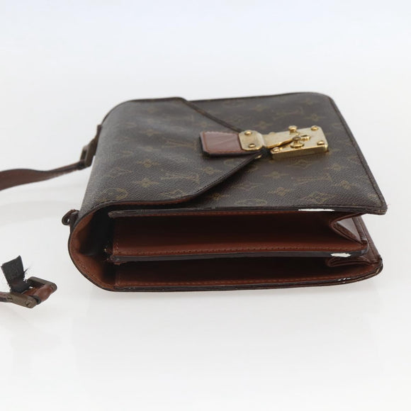 LOUIS VUITTON Monogram Concorde Hand Bag M51190 LV Auth 115550