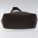 BURBERRY Nova Check Tote Bag Canvas Leather Beige Brown gold Auth 115568-9