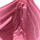 BURBERRY Nova Check Tote Bag Canvas Leather Beige Red gold Auth 115569-19