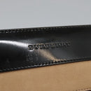 BURBERRY Nova Check Shoulder Bag Wool Suede Leather Beige Black gold Auth 115571-9