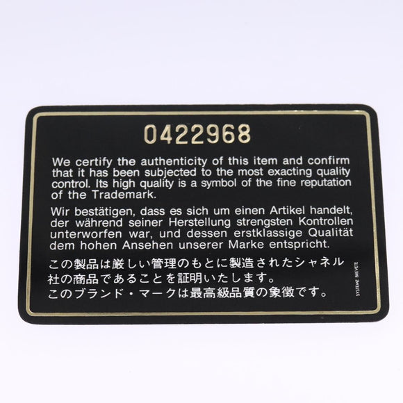 CHANEL Matelasse Hand Bag Lamb Skin 2way Red CC Auth 115600A