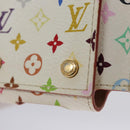 LOUIS VUITTON Monogram Multicolor iPod Nano Case White M60014 LV Auth 115606V-18