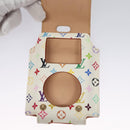 LOUIS VUITTON Monogram Multicolor iPod Nano Case White M60014 LV Auth 115606V-9