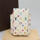 LOUIS VUITTON Monogram Multicolor iPod Nano Case White M60014 LV Auth 115606V-12