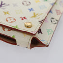 LOUIS VUITTON Monogram Multicolor iPod Nano Case White M60014 LV Auth 115606V-14