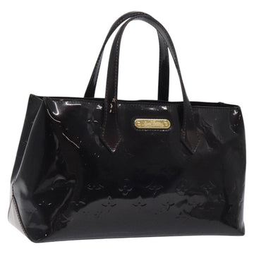 LOUIS VUITTON Monogram Vernis Wilshire PM Bag Rouge Favist M91644 LV Auth 115612