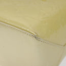 LOUIS VUITTON Monogram Vernis Wilshire MM Hand Bag Broncorail M91441 Auth 115613-9