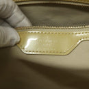 LOUIS VUITTON Monogram Vernis Wilshire MM Hand Bag Broncorail M91441 Auth 115613-10