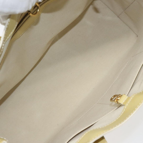 LOUIS VUITTON Monogram Vernis Wilshire MM Hand Bag Broncorail M91441 Auth 115613
