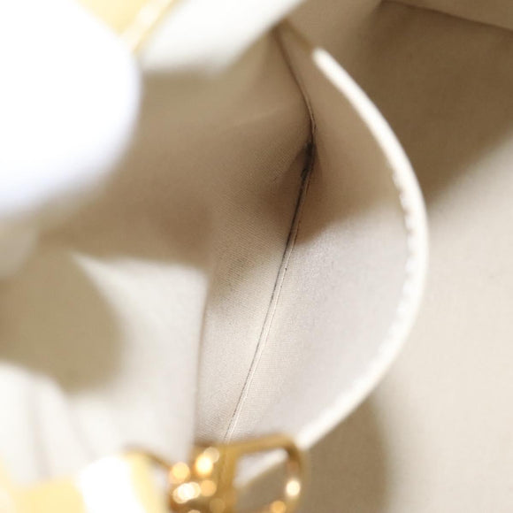 LOUIS VUITTON Monogram Vernis Wilshire MM Hand Bag Broncorail M91441 Auth 115613