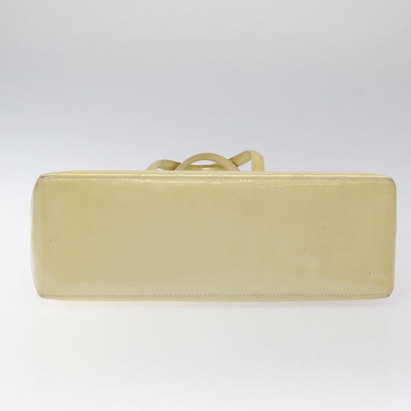 LOUIS VUITTON Monogram Vernis Wilshire MM Hand Bag Broncorail M91441 Auth 115613
