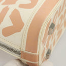 LOUIS VUITTON Monogram Graffiti Alma MM Hand Bag White M92180 LV Auth 115620-10