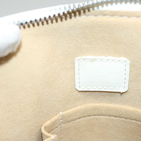 LOUIS VUITTON Monogram Graffiti Alma MM Hand Bag White M92180 LV Auth 115620