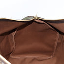 LOUIS VUITTON Monogram Graffiti Keepall 50 Boston Bag Khaki M92196 Auth 115621SAM-23