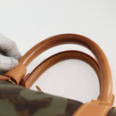LOUIS VUITTON Monogram Graffiti Keepall 50 Boston Bag Khaki M92196 Auth 115621AM-14