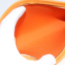 LOUIS VUITTON Epi Pouch Orange Mandarin LV Auth 115631-11