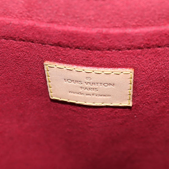 LOUIS VUITTON Multicolor Shirley GM Hand Bag 2way White M93214 LV Auth 115639SAM
