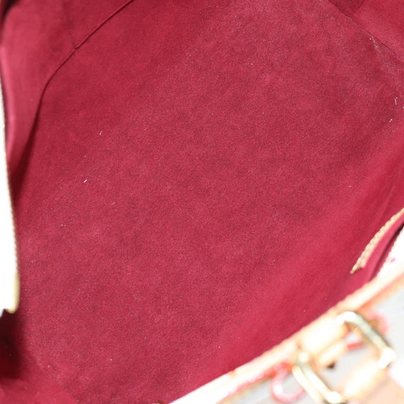 LOUIS VUITTON Multicolor Shirley GM Hand Bag 2way White M93214 LV Auth 115639AM