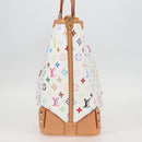 LOUIS VUITTON Multicolor Shirley GM Hand Bag 2way White M93214 LV Auth 115639SAM-4