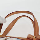 LOUIS VUITTON Multicolor Shirley GM Hand Bag 2way White M93214 LV Auth 115639SAM-14