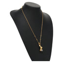 LOUIS VUITTON Collier LV Necklace metal Gold M00928 LV Auth 115662-1