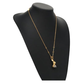 LOUIS VUITTON Collier LV Necklace metal Gold M00928 LV Auth 115662