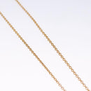 LOUIS VUITTON Collier LV Necklace metal Gold M00928 LV Auth 115662-5