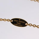 LOUIS VUITTON Collier LV Necklace metal Gold M00928 LV Auth 115662-9