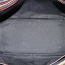 BURBERRY Nova Check Hand Bag Canvas 2way Beige Auth 115677-12