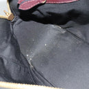 BURBERRY Nova Check Hand Bag Canvas 2way Beige Auth 115677-18