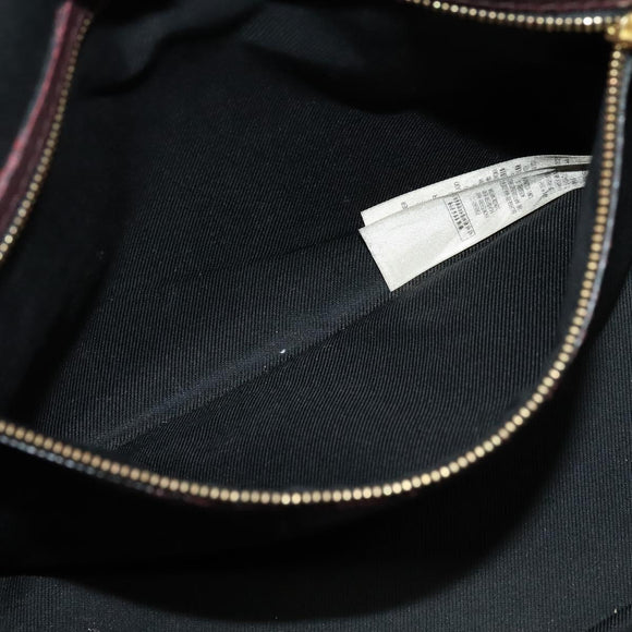 BURBERRY Nova Check Hand Bag Canvas 2way Beige Auth 115677