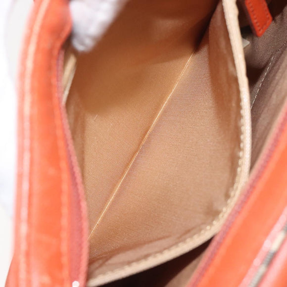 BURBERRY Nova Check Shoulder Bag Canvas Beige Auth 115678