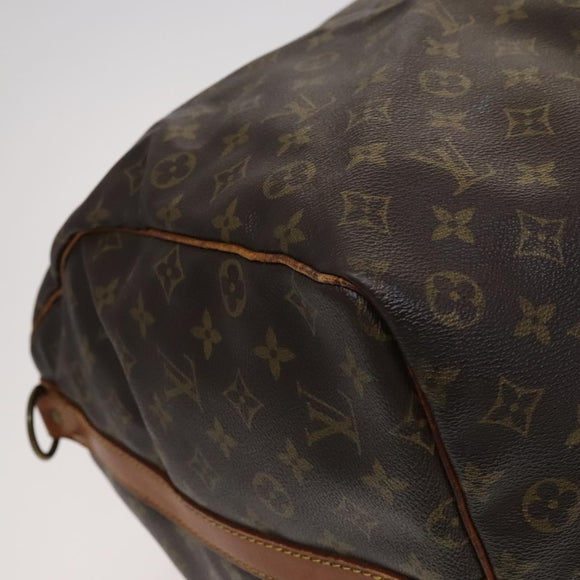 LOUIS VUITTON Monogram Keepall Bandouliere 60 Boston Bag M41412 LV Auth 115682