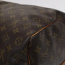 LOUIS VUITTON Monogram Keepall Bandouliere 60 Boston Bag M41412 LV Auth 115682-16