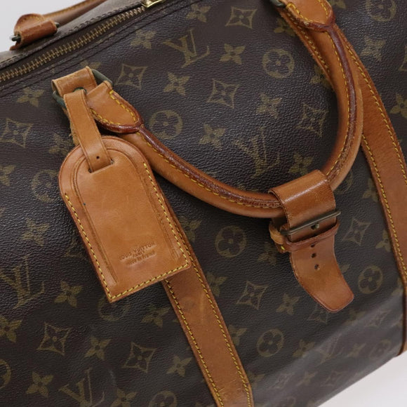 LOUIS VUITTON Monogram Keepall Bandouliere 60 Boston Bag M41412 LV Auth 115682