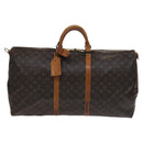 LOUIS VUITTON Monogram Keepall Bandouliere 60 Boston Bag M41412 LV Auth 115682-13