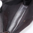 Christian Dior Trotter Canvas Shoulder Bag Brown Auth 115708-12