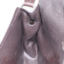 Christian Dior Trotter Canvas Shoulder Bag Brown Auth 115708-20