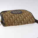 Christian Dior Trotter Canvas Shoulder Bag Brown Auth 115708-6