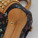 LOUIS VUITTON Monogram Multicolor Courtney MM Bag 2way Black M45642 Auth 115719V-15