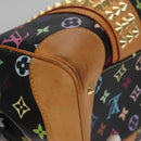 LOUIS VUITTON Monogram Multicolor Courtney MM Bag 2way Black M45642 Auth 115719V-16