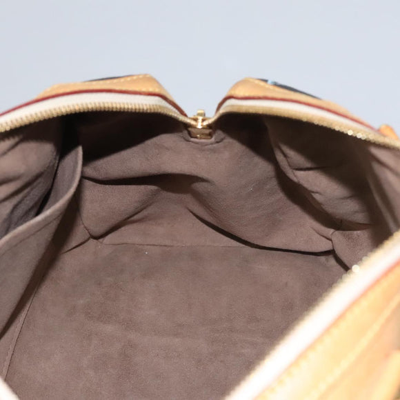 LOUIS VUITTON Monogram Multicolor Courtney MM Bag 2way Black M45642 Auth 115719V