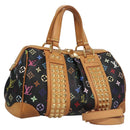 LOUIS VUITTON Monogram Multicolor Courtney MM Bag 2way Black M45642 Auth 115719V-1