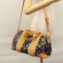 LOUIS VUITTON Monogram Multicolor Courtney MM Bag 2way Black M45642 Auth 115719V-25
